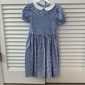 Janie and Jack Blue Floral Dress